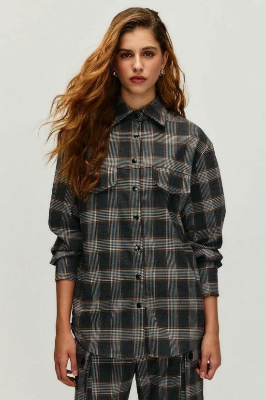 Imagem de Camisa Sophie Urban Check Le Blog